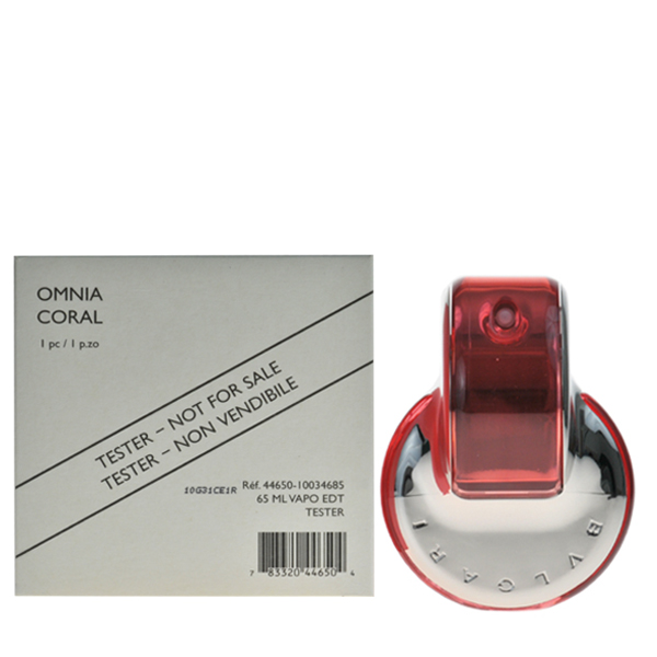 bvlgari omnia coral 65 ml tester